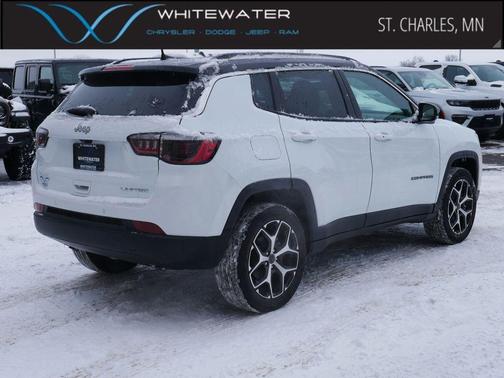 Bright White Clearcoat 2026 Jeep Compass Limited