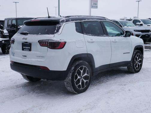 Bright White Clearcoat 2026 Jeep Compass Limited