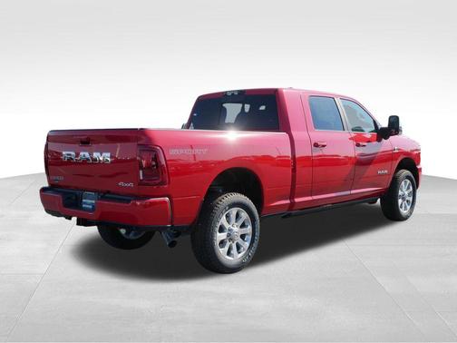 Flame Red Clearcoat 2026 RAM 2500 Laramie Mega Cab 4x4 6'4' Box