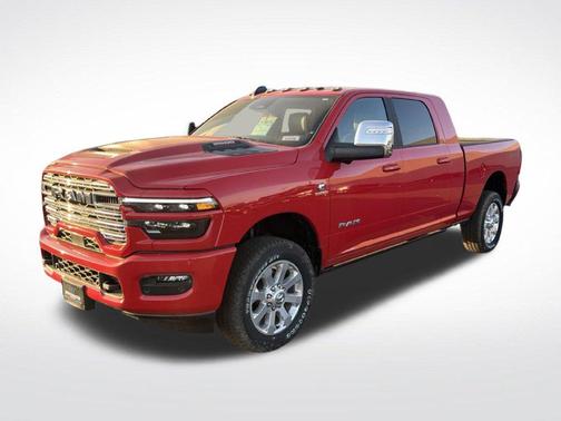 Flame Red Clearcoat 2026 RAM 2500 Laramie Mega Cab 4x4 6'4' Box