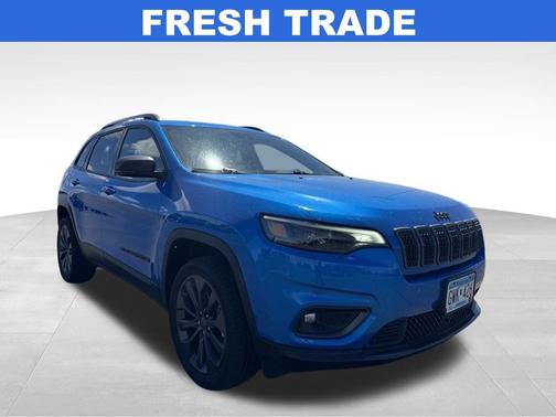 Hydro Blue Pearlcoat 2021 Jeep Cherokee Latitude Lux
