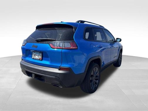 Hydro Blue Pearlcoat 2021 Jeep Cherokee Latitude Lux
