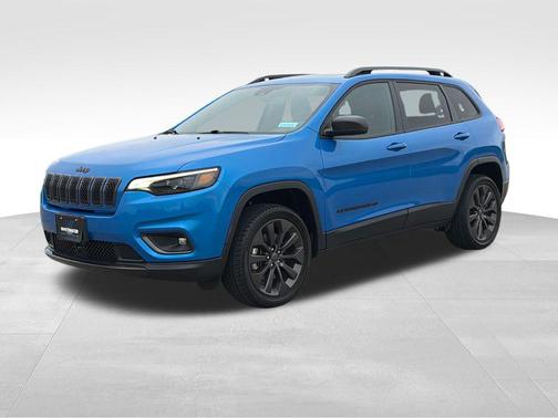 Hydro Blue Pearlcoat 2021 Jeep Cherokee Latitude Lux
