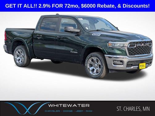 Serrano Green Metallic 2026 RAM 1500 Big Horn/Lone Star