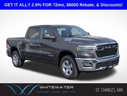 Granite Crystal Metallic Clearcoat 2026 RAM 1500 Big Horn/Lone Star