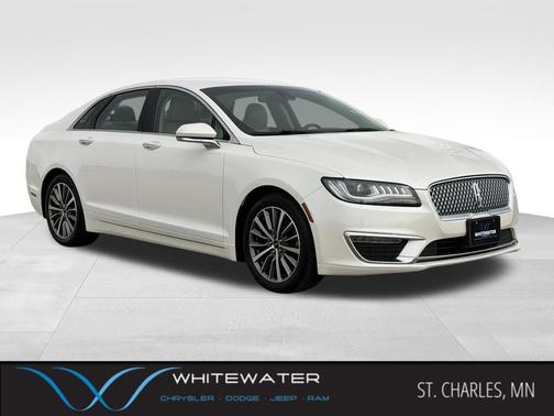 White Platinum Metallic Tri-Coat 2019 Lincoln MKZ Standard