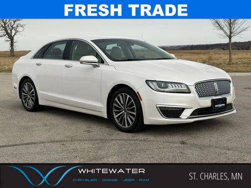 White Platinum Metallic Tri-Coat 2019 Lincoln MKZ Standard
