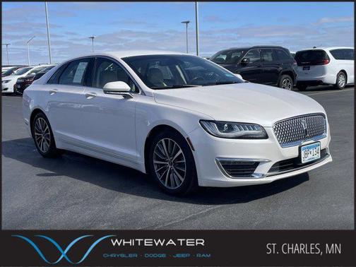 White Platinum 2019 Lincoln MKZ Standard