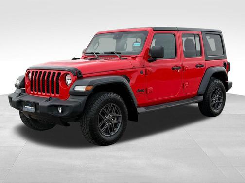 Firecracker Red Clearcoat 2024 Jeep Wrangler Sport S