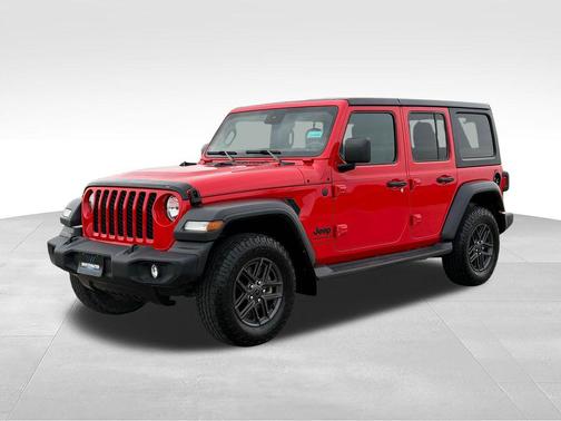 Firecracker Red Clearcoat 2024 Jeep Wrangler Sport S