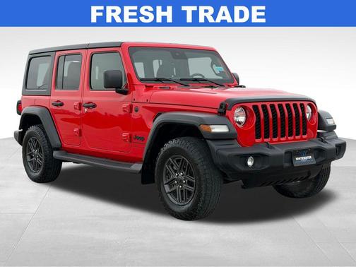 Firecracker Red Clearcoat 2024 Jeep Wrangler Sport S