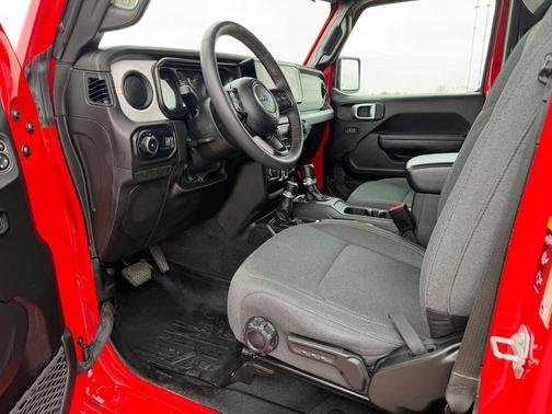 Firecracker Red Clearcoat 2024 Jeep Wrangler Sport S