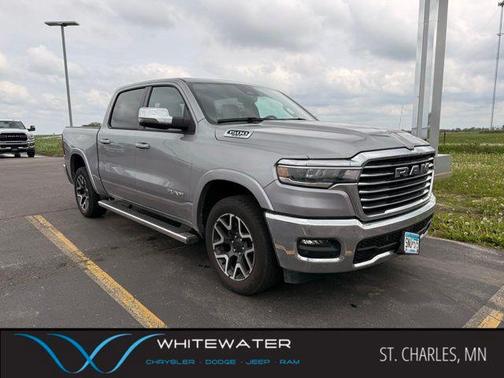 Billet Silver Metallic Clearcoat 2025 RAM 1500 Laramie