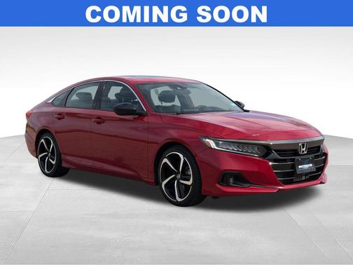 San Marino Red 2021 Honda Accord Sport 2.0T