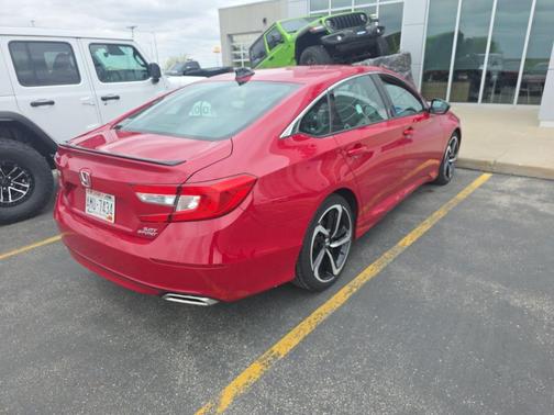 San Marino Red 2021 Honda Accord Sport 2.0T