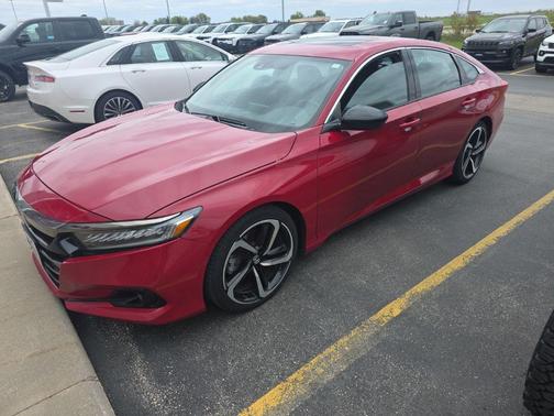 San Marino Red 2021 Honda Accord Sport 2.0T