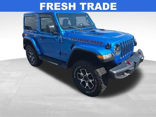 Hydro Blue Pearlcoat 2022 Jeep Wrangler Rubicon