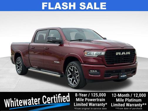 Delmonico Red Pearlcoat 2025 RAM 1500 Laramie