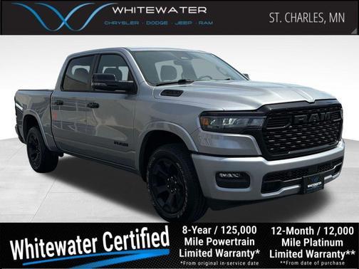 Billet Silver Metallic Clearcoat 2025 RAM 1500 Big Horn/Lone Star