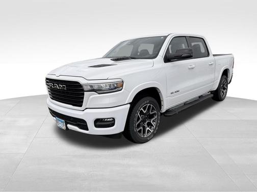 Bright White Clearcoat 2025 RAM 1500 Laramie