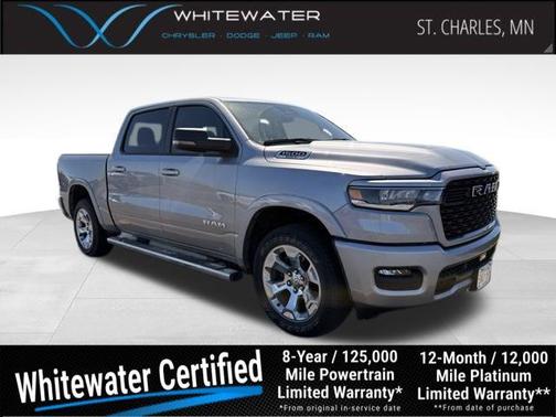 Billet Silver Metallic Clearcoat 2025 RAM 1500 Big Horn/Lone Star