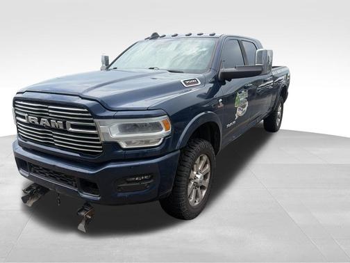 Patriot Blue Pearlcoat 2020 RAM 3500 Laramie Mega Cab 4x4 6'4' Box