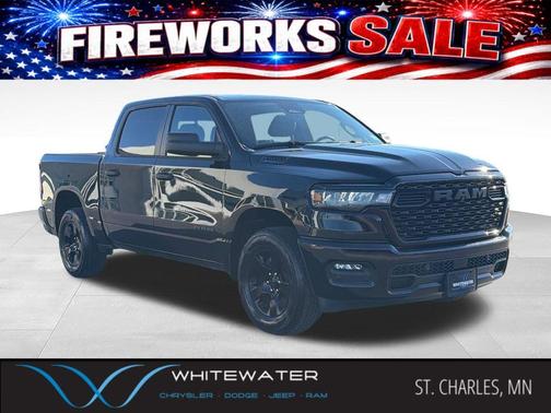 Diamond Black Crystal Pearlcoat 2025 RAM 1500 Tradesman
