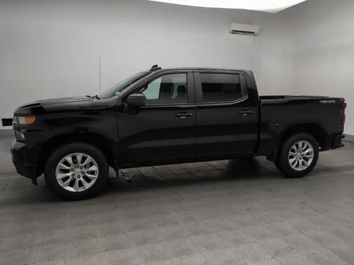Black 2020 Chevrolet Silverado 1500 Custom