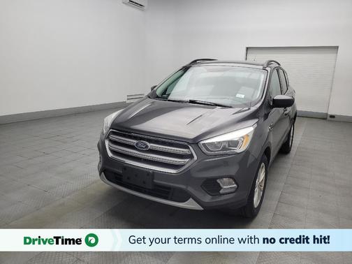 White Platinum Metallic Tri-Coat 2017 Ford Escape SE