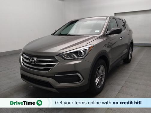 Gray 2018 Hyundai Santa Fe Sport 2.4L
