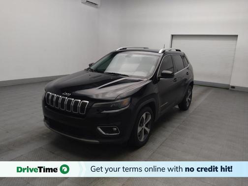 Diamond Black Crystal Pearlcoat 2019 Jeep Cherokee Limited