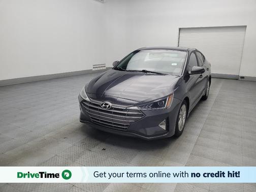 Portofino Gray 2020 Hyundai ELANTRA SEL