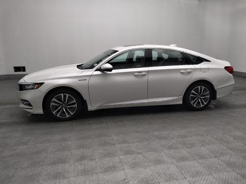 Platinum White Pearl 2019 Honda Accord Hybrid EX-L
