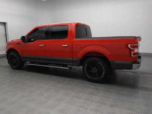 Red 2018 Ford F-150 XLT