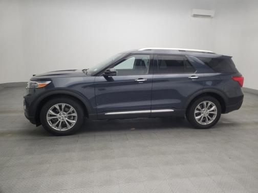 Stone Blue Metallic 2023 Ford Explorer Limited