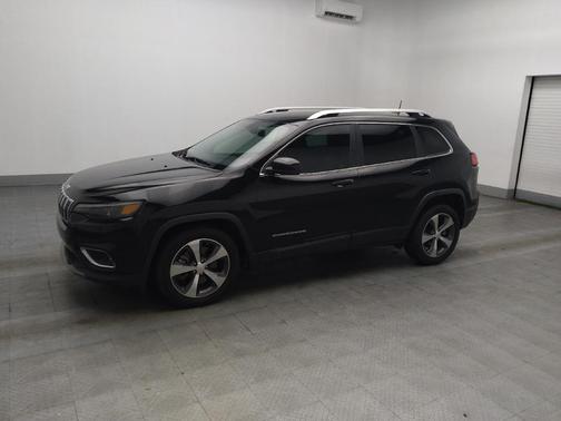 Diamond Black Crystal Pearlcoat 2019 Jeep Cherokee Limited
