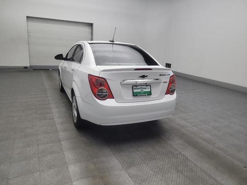 Summit White 2015 Chevrolet Sonic LTZ