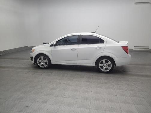 Summit White 2015 Chevrolet Sonic LTZ