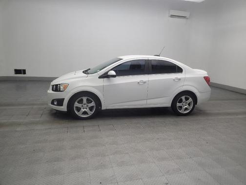 Summit White 2015 Chevrolet Sonic LTZ