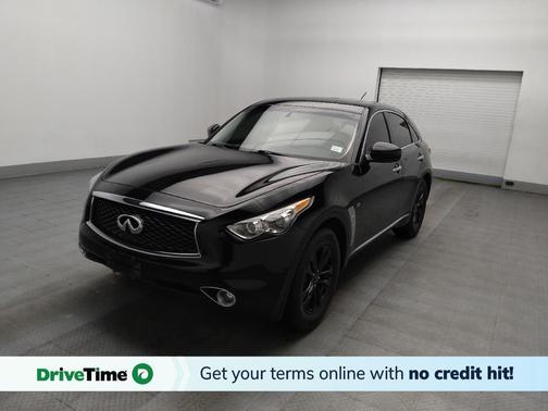 Black 2017 INFINITI QX70 Base