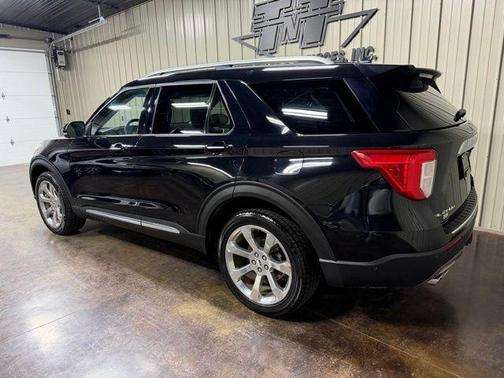 Agate Black Metallic 2020 Ford Explorer Platinum