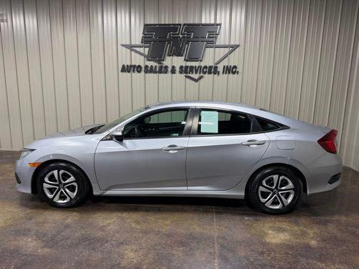 Silver Metallic 2018 Honda Civic LX