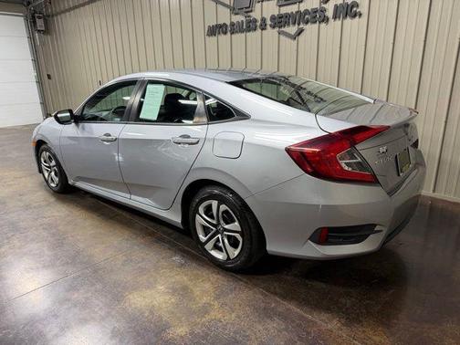 Silver Metallic 2018 Honda Civic LX