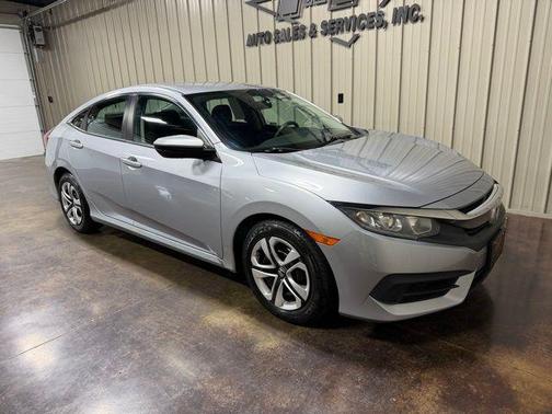 Silver Metallic 2018 Honda Civic LX