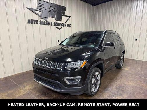 Diamond Black Crystal Pearlcoat 2018 Jeep Compass Limited