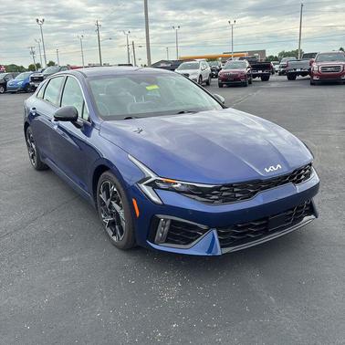 Yacht Blue 2025 Kia K5 GT-Line