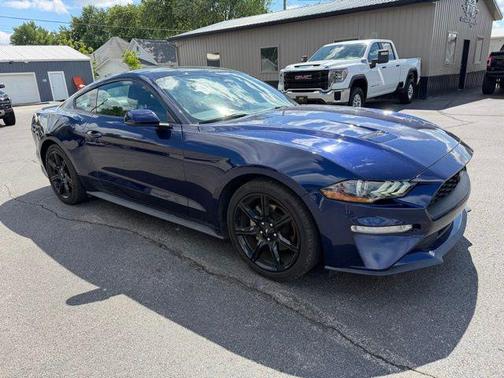 Kona Blue Metallic 2020 Ford Mustang EcoBoost Premium
