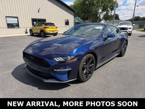 Kona Blue Metallic 2020 Ford Mustang EcoBoost Premium