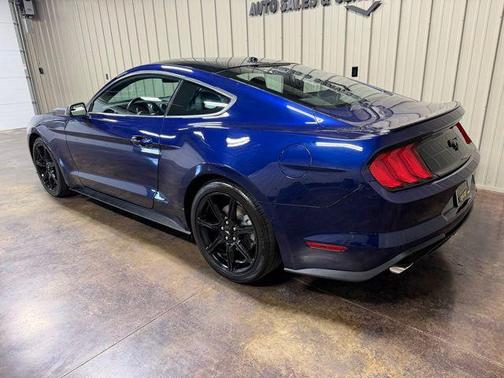 Kona Blue Metallic 2020 Ford Mustang EcoBoost Premium