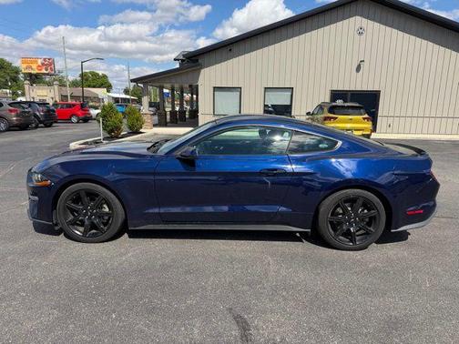 Kona Blue Metallic 2020 Ford Mustang EcoBoost Premium